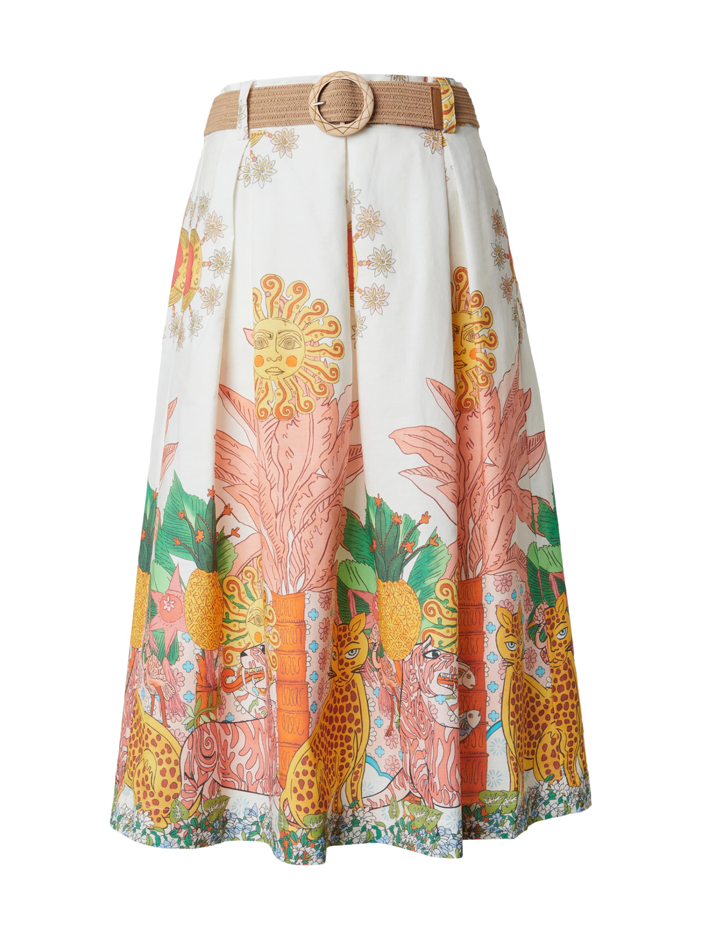 MORE & MORE Skirt in White: front