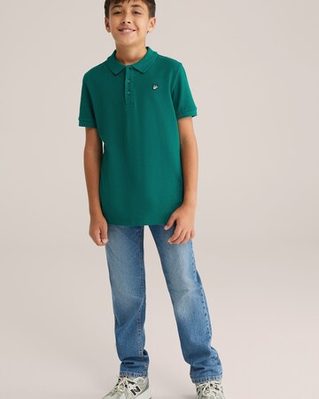 WE Fashion Poloshirt in Grün