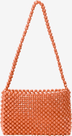 Koosh Handbag in Orange: front