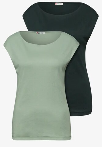 STREET ONE Shirt in Green: front