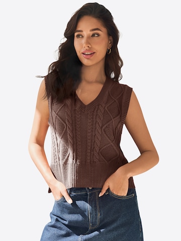 Imily Bela - Jersey en marrón