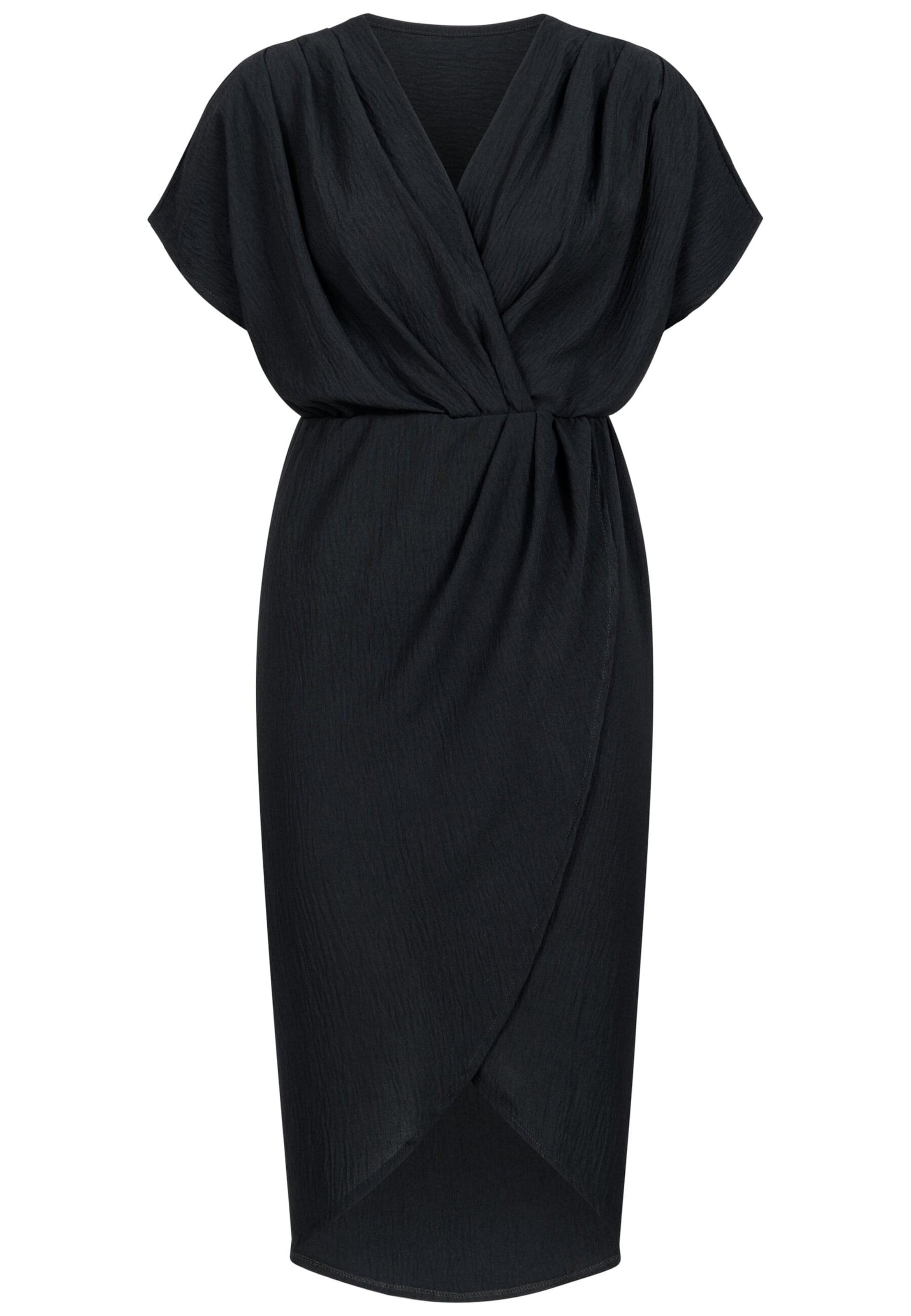 Cloud5ive Kleid in Schwarz: Vorderseite