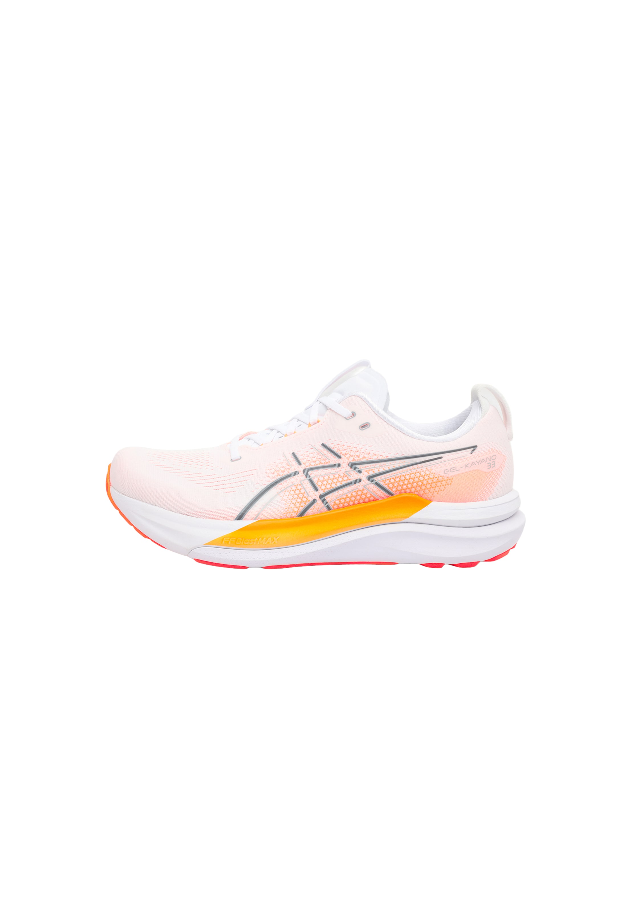 Scarpa da corsa 'GEL-KAYANO 33' di ASICS in bianco: frontale