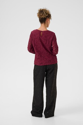 Cream Blouse 'CRThit' in Rood