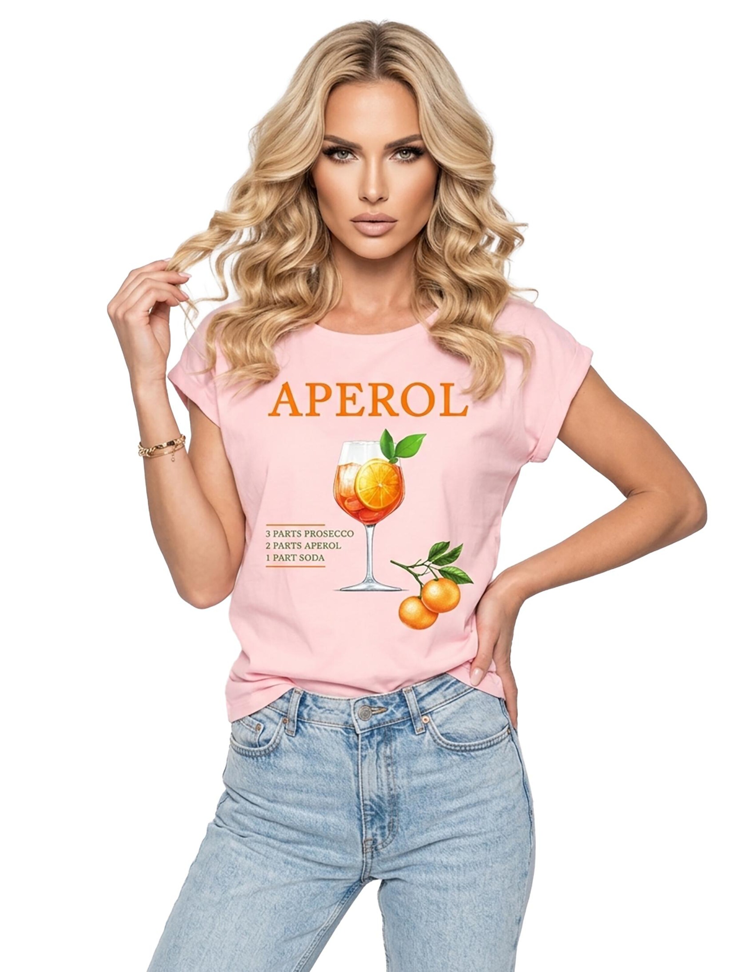 MAKAYA Shirt 'Aperoli' in Pink