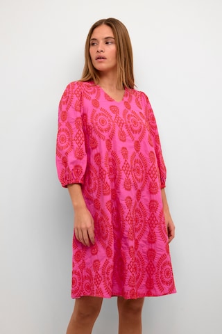 CULTURE - Vestido 'Tia' em rosa: frente