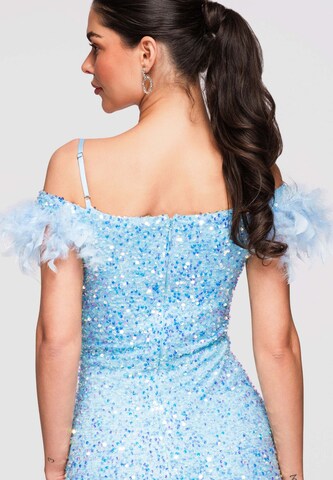 Ombre Avondjurk in Blauw