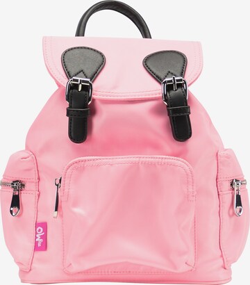 MYMO Backpack in Pink: front