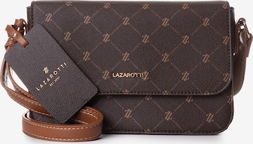 Lazarotti Crossbody Bag 'Palermo' in Brown: front