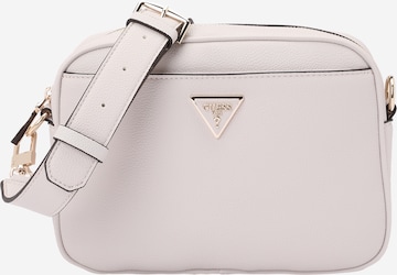 GUESS - Bolso de hombro 'MERIDIAN II CAMERA BAG' en beige: frente