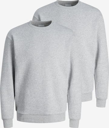 JACK & JONES Sweatshirt 'Bradley' in Grey: front