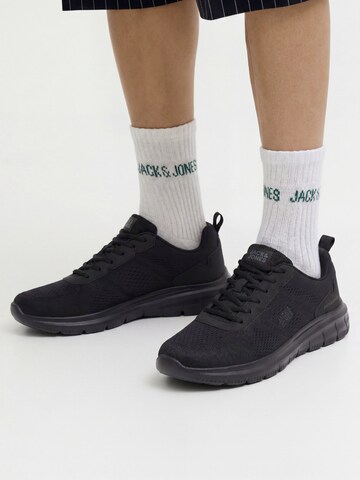 Baskets basses 'JFWCRESCENT' JACK & JONES en gris