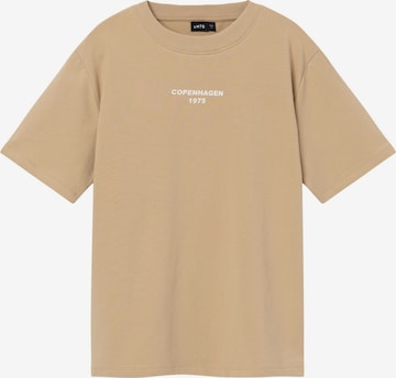 T-Shirt NAME IT en marron : devant