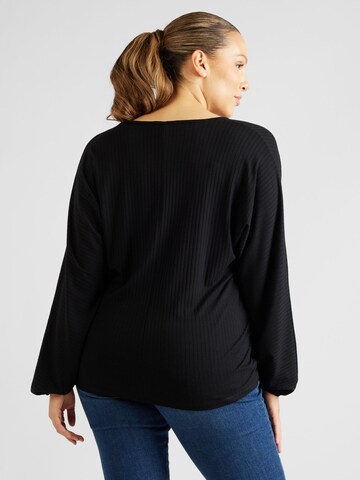 ABOUT YOU Curvy Shirt 'Lieven' in Zwart