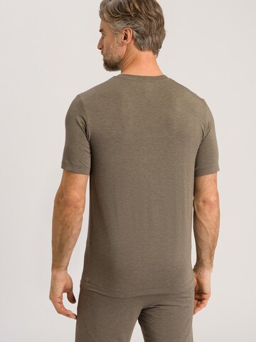 Hanro V-Shirt ' Casuals ' in Beige: predná strana