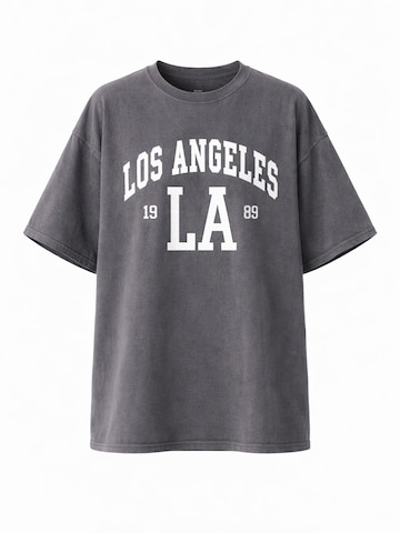 Worldclassca Oversizeshirt 'Oversize T-Shirt'‌‌‌‌‌‌‌ in Grau: Vorderseite