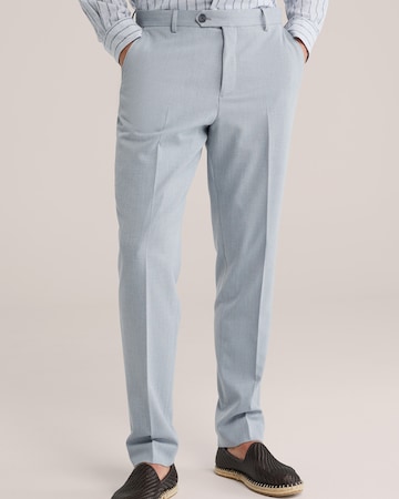 Slimfit Pantaloni di WE Fashion in grigio: frontale