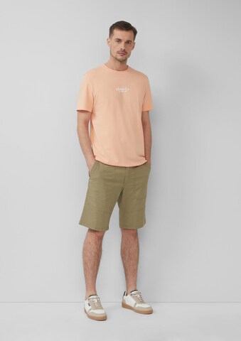 s.Oliver Shirt in Oranje