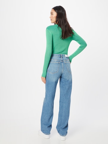 RE/DONE Regular Jeans '90S HIGH RISE LOOSE' i blå