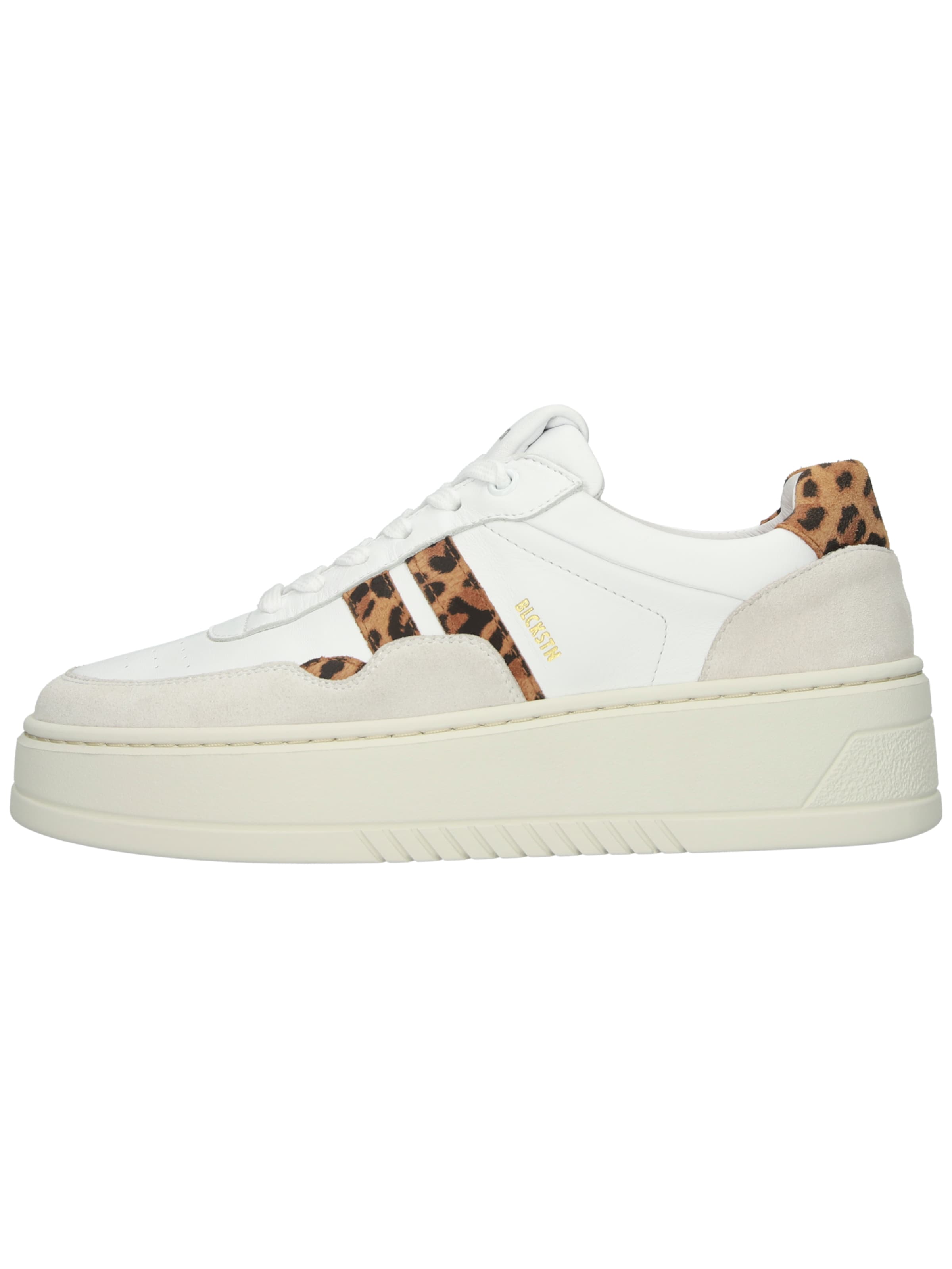 BLACKSTONE Sneakers laag 'Garnet Koda' in Wit: voorkant