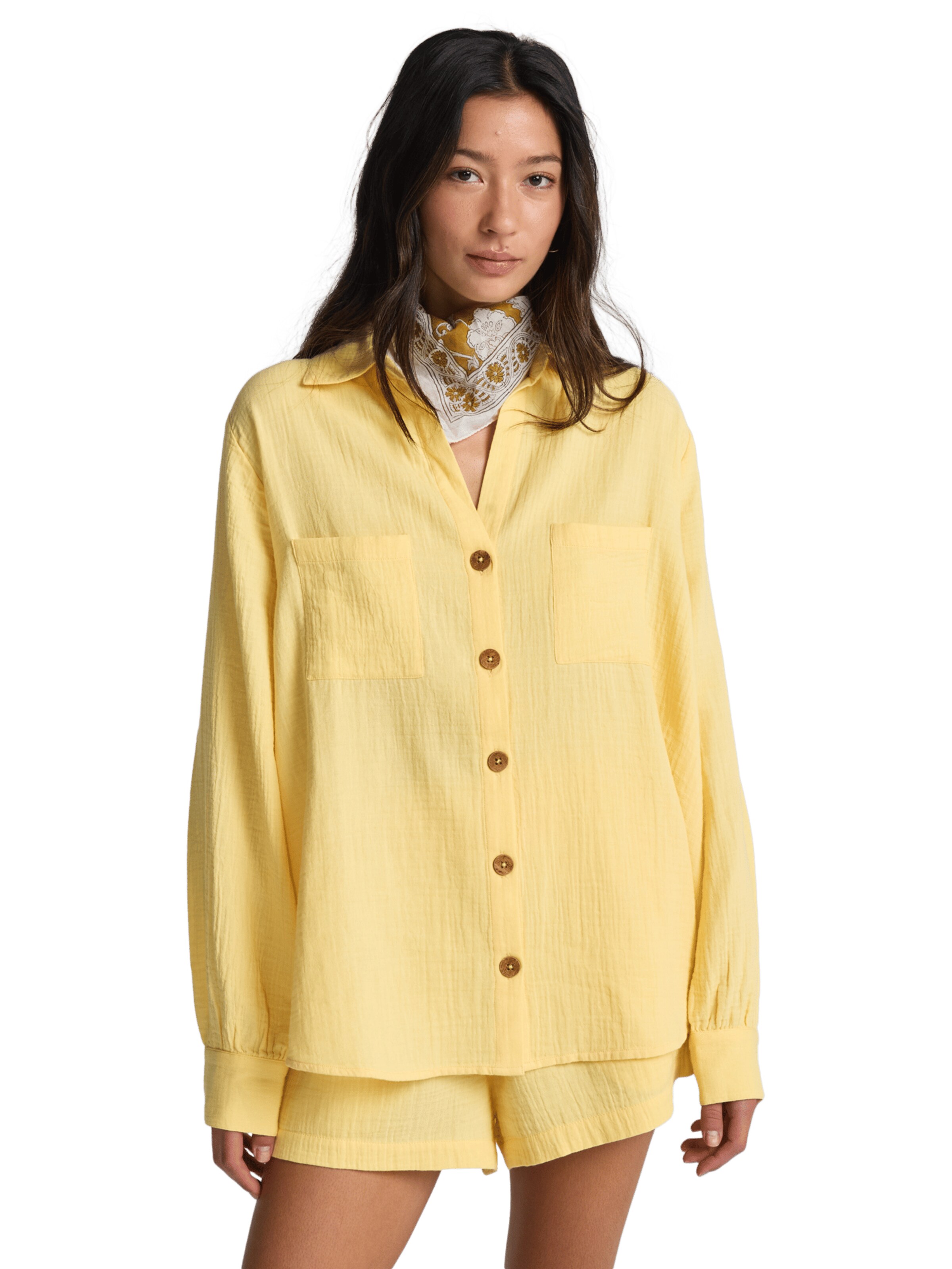 BILLABONG Blouse 'Swell' in Yellow: front