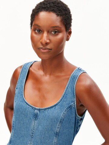 ARMEDANGELS Jurk in Blauw: voorkant