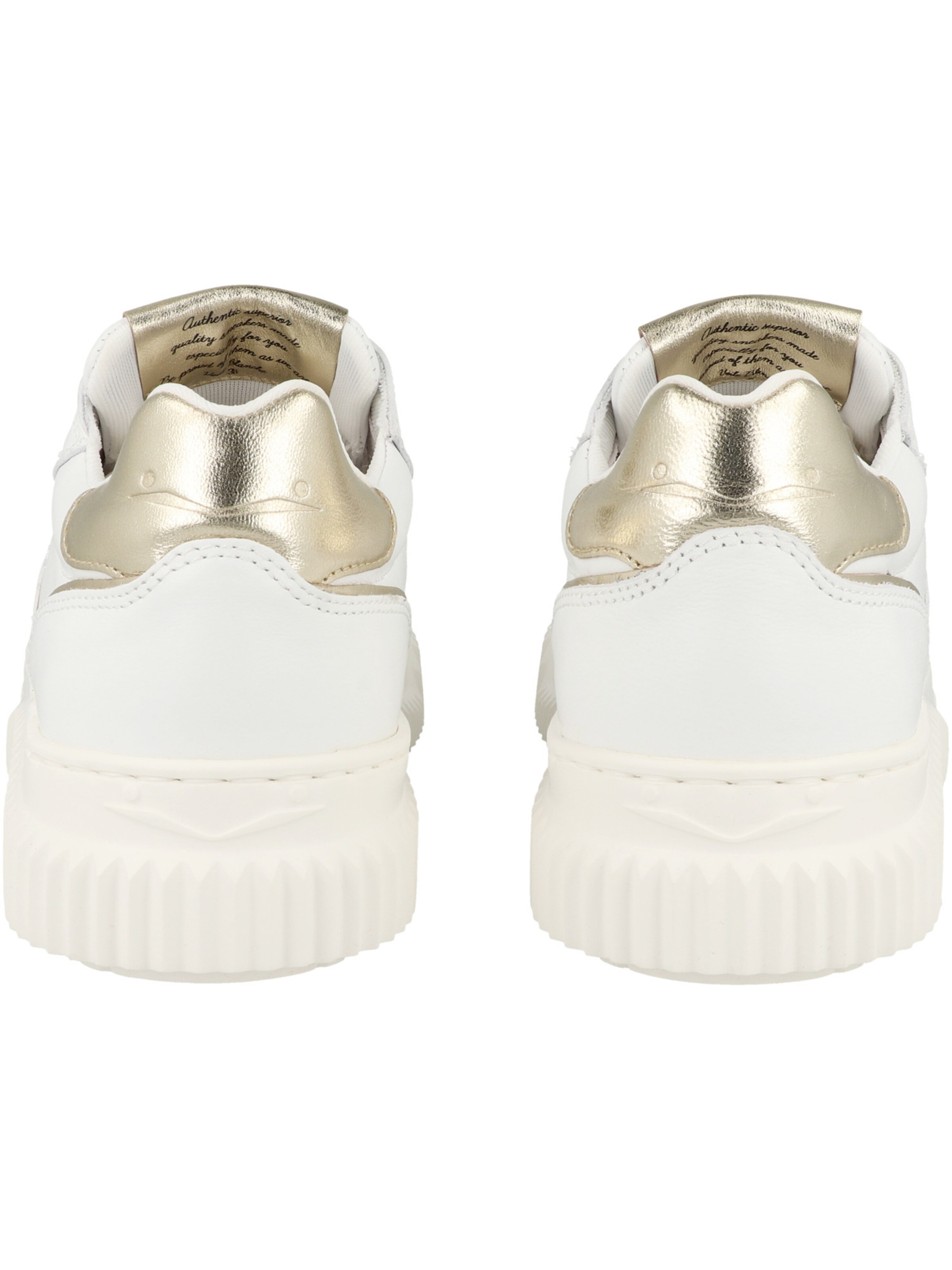 Voile blanche Platform trainers 'LIPARI' in White