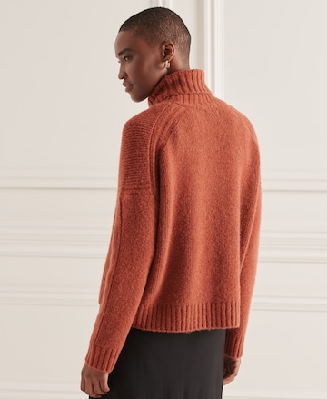 Superdry Sweater 'STUDIOS' in Brown