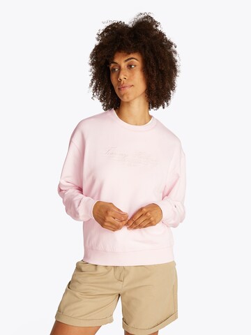 TOMMY HILFIGER Sweatshirt in Pink: front