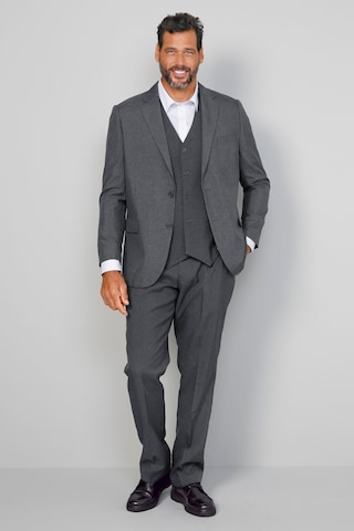 Men Plus Regular fit Suit Jacket in Grey