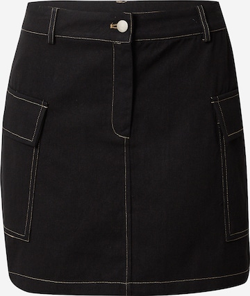 Neo Noir Skirt 'Suzie' in Black: front