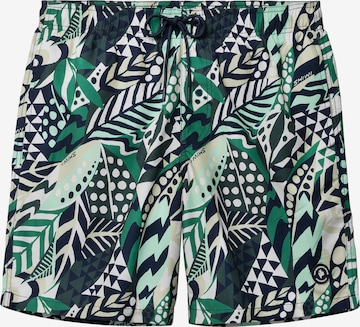 The Sunshine Brand Uimashortsit 'Mike' värissä vihreä: etupuoli