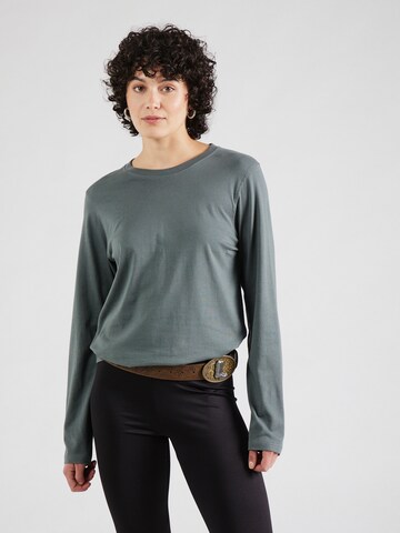 T-shirt 'Essence Standard' WEEKDAY en gris : devant