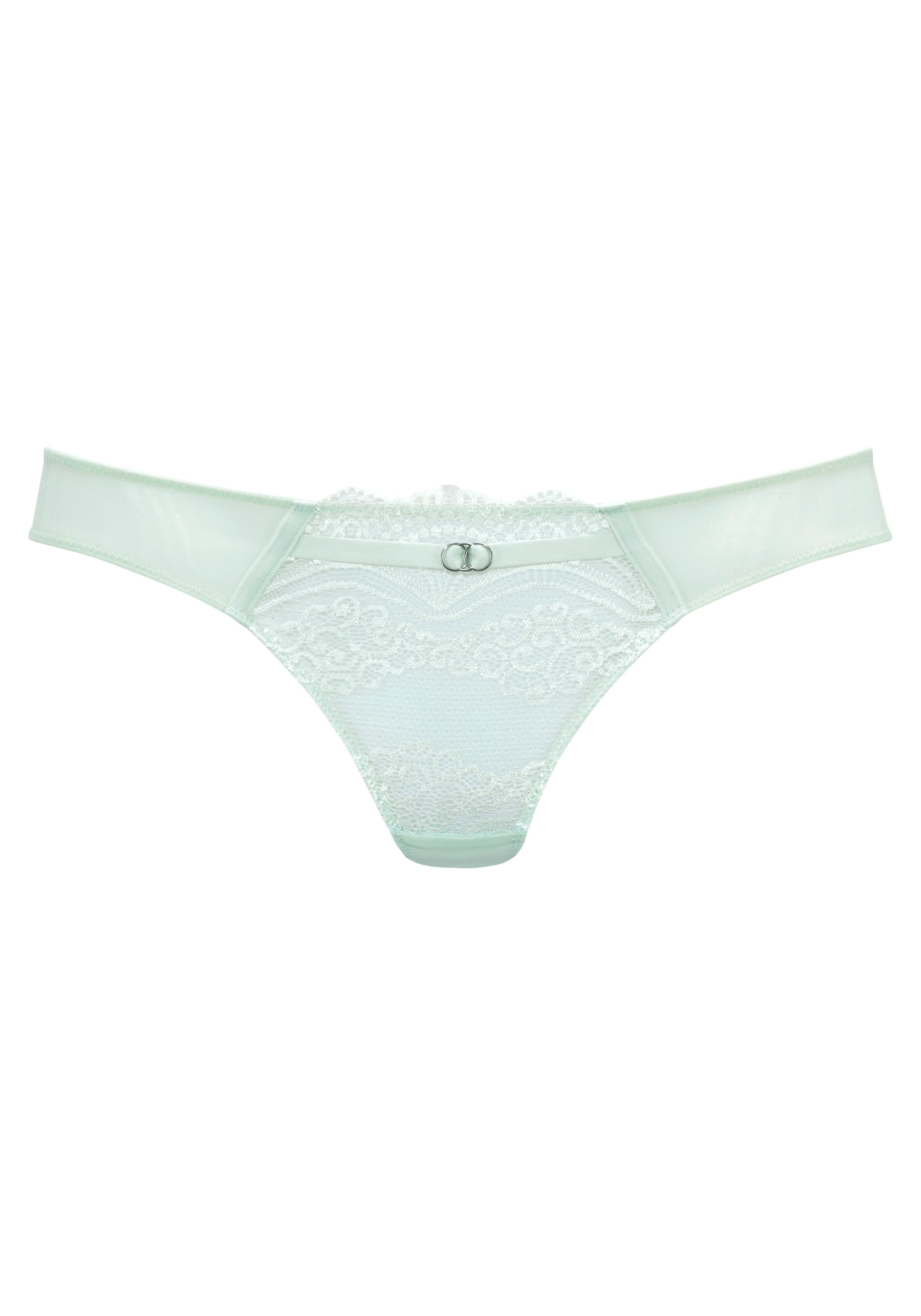 LASCANA String bugyik - zöld: elől