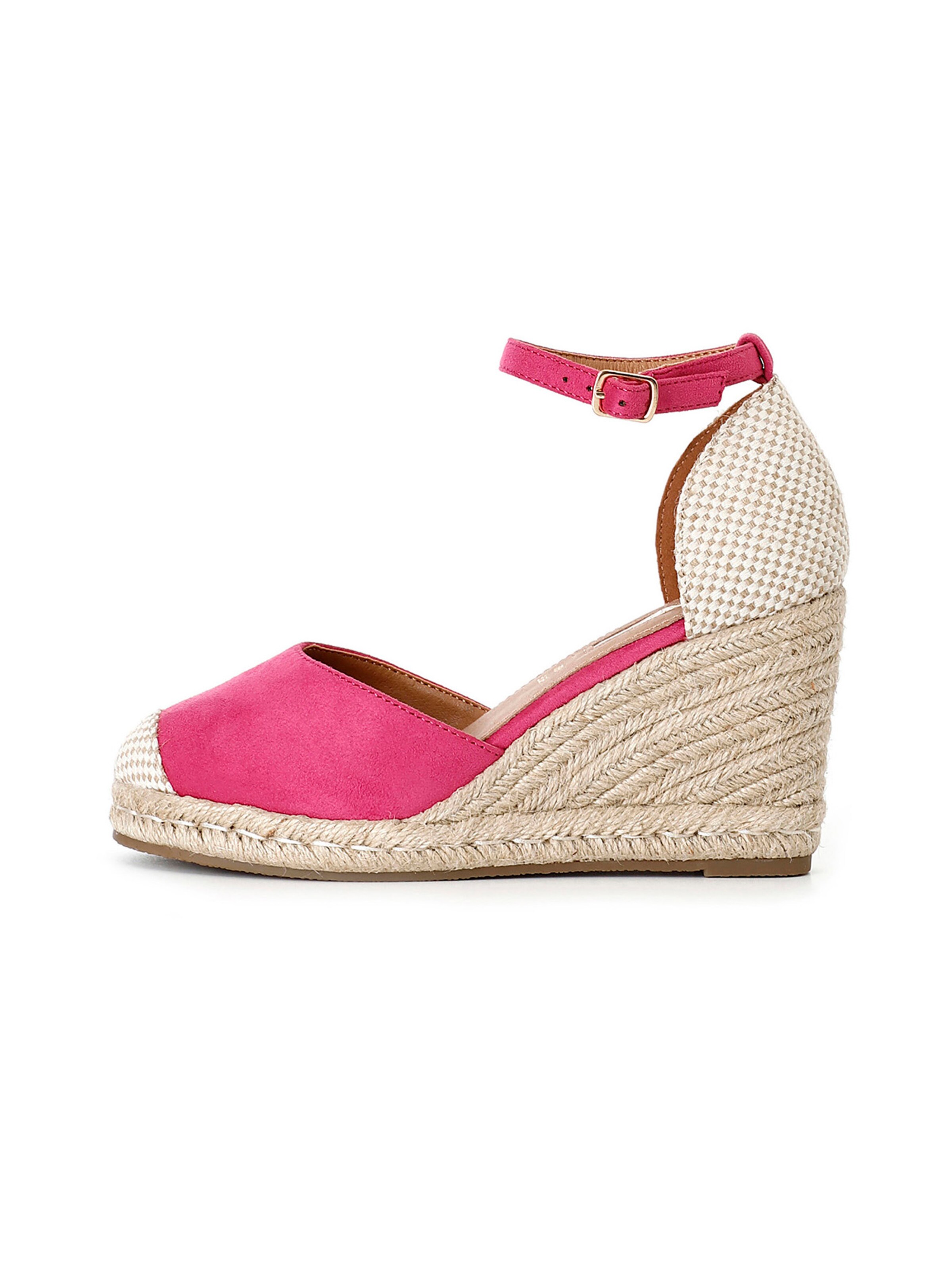 Sandalo di CAFè NOIR in rosa: frontale