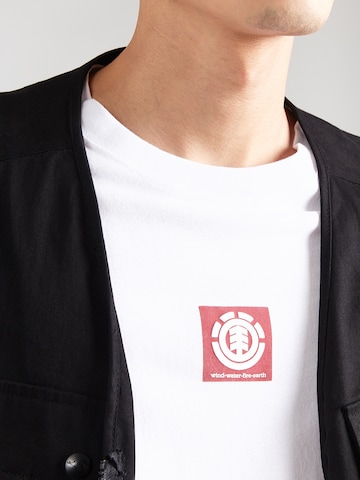 ELEMENT Тениска в бяло