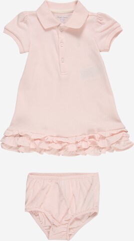 Polo Ralph Lauren Šaty 'CUPCAKE' – pink: přední strana