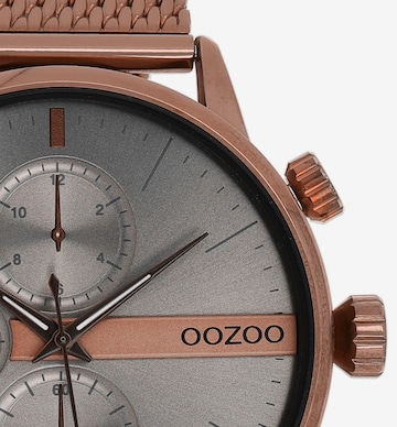 OOZOO Analog Watch in Bronze