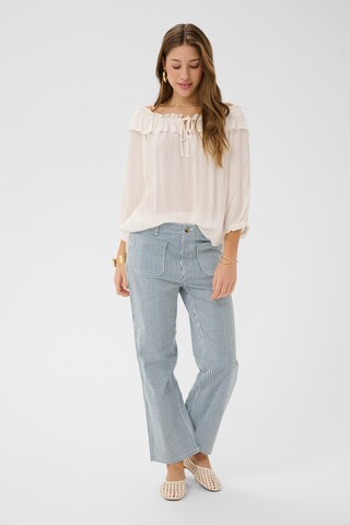 Cream Regular Pants 'CRBerta' in Blue