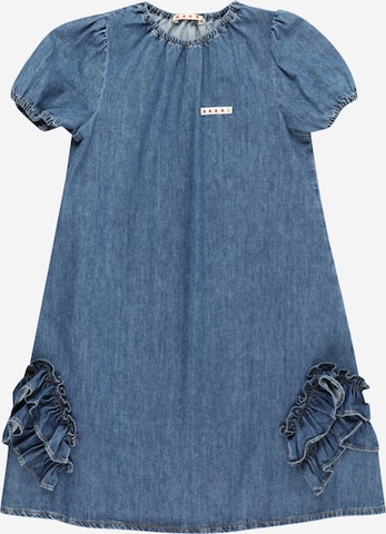 Marni - Vestido em azul: frente