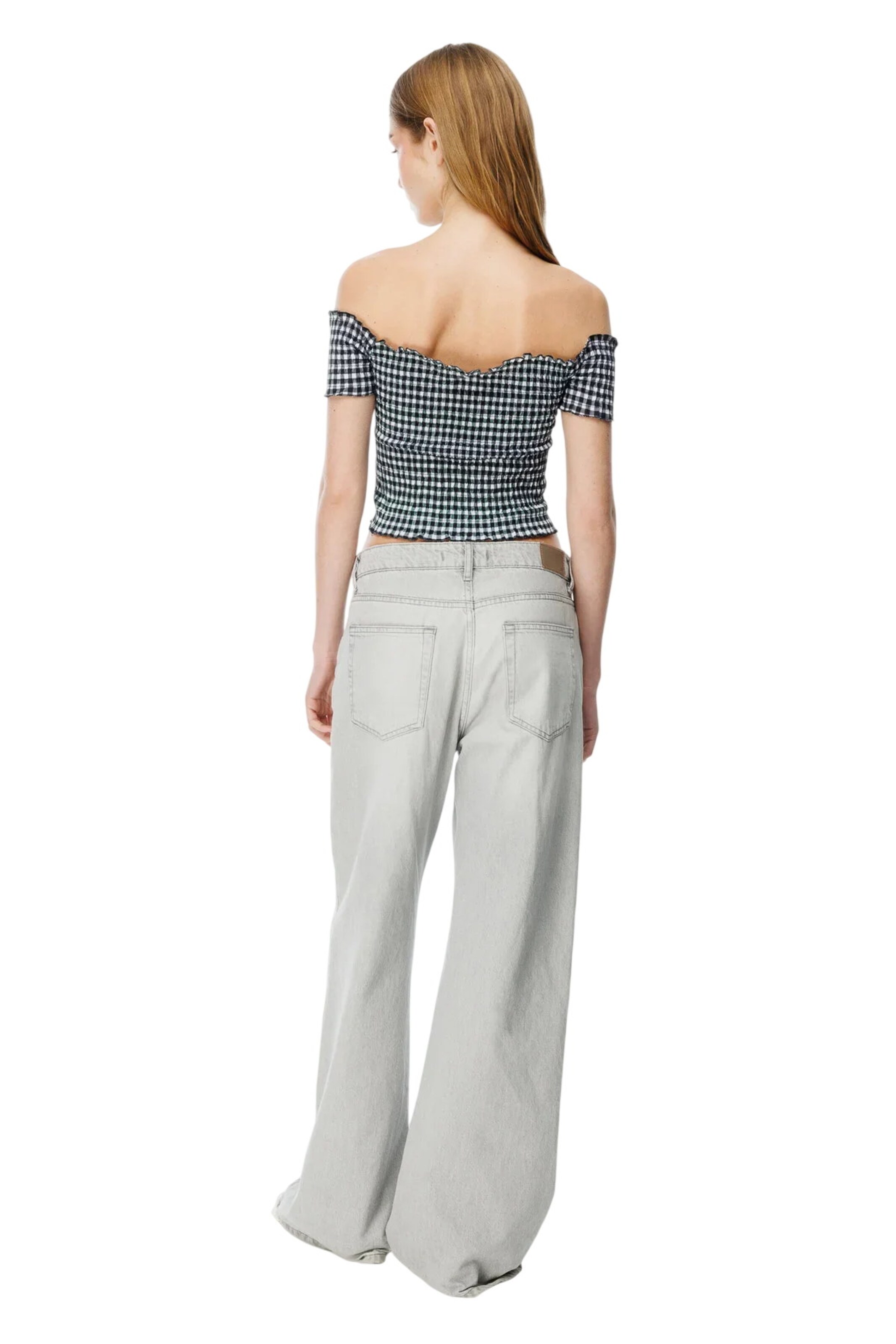 Alexa Dash Bluse in Schwarz