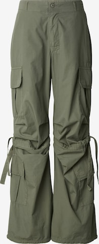 Loosefit Pantalon cargo 'Britney' Freddy en vert : devant