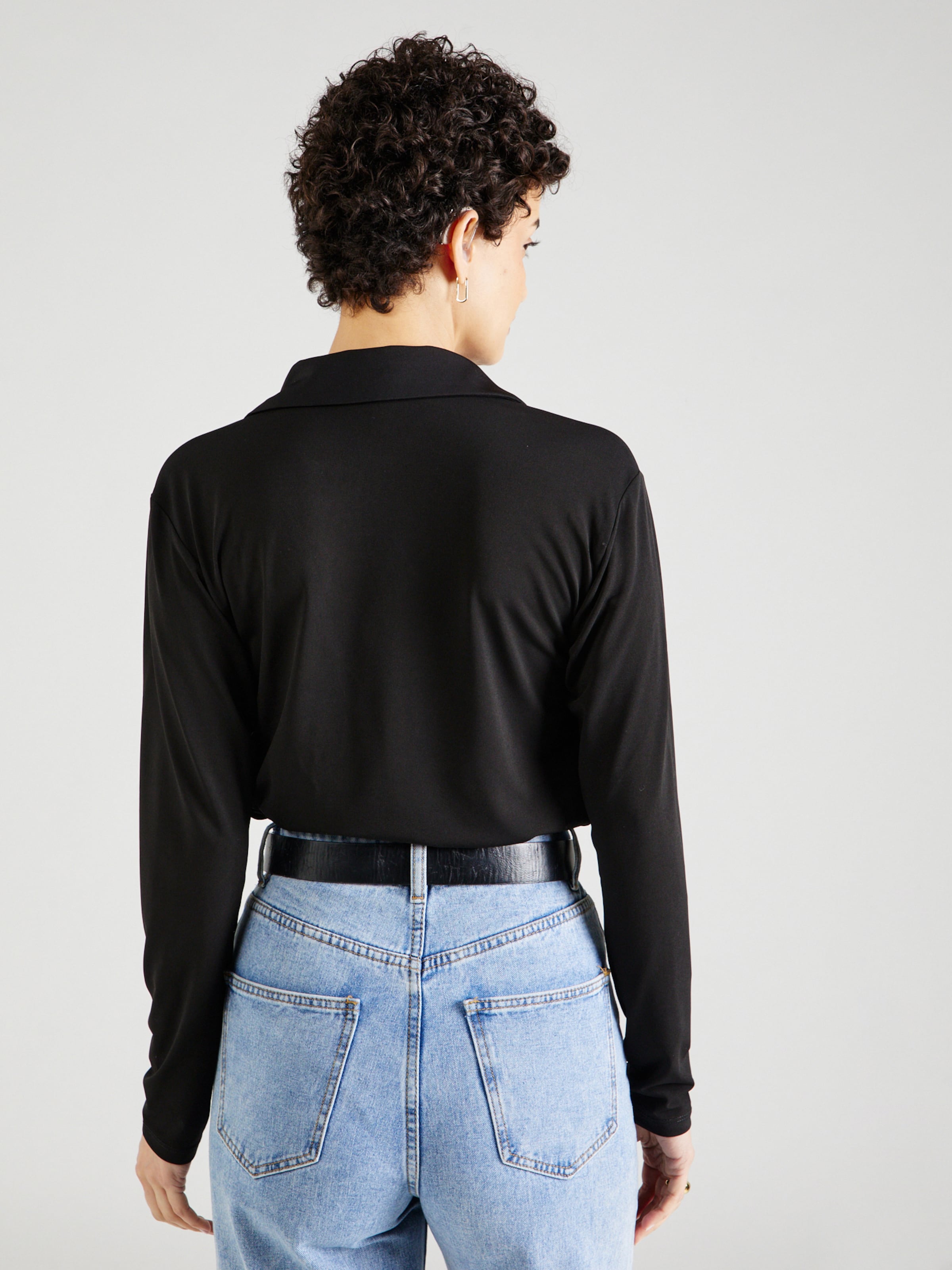 ABOUT YOU Blouse body Charlie in Zwart ABOUT YOU