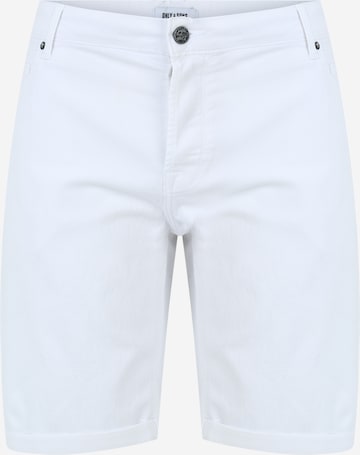 Only & Sons Big & Tall Regular Pants 'PLY' in White: front