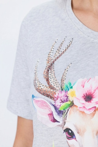 Ulla Popken Shirt in Grijs