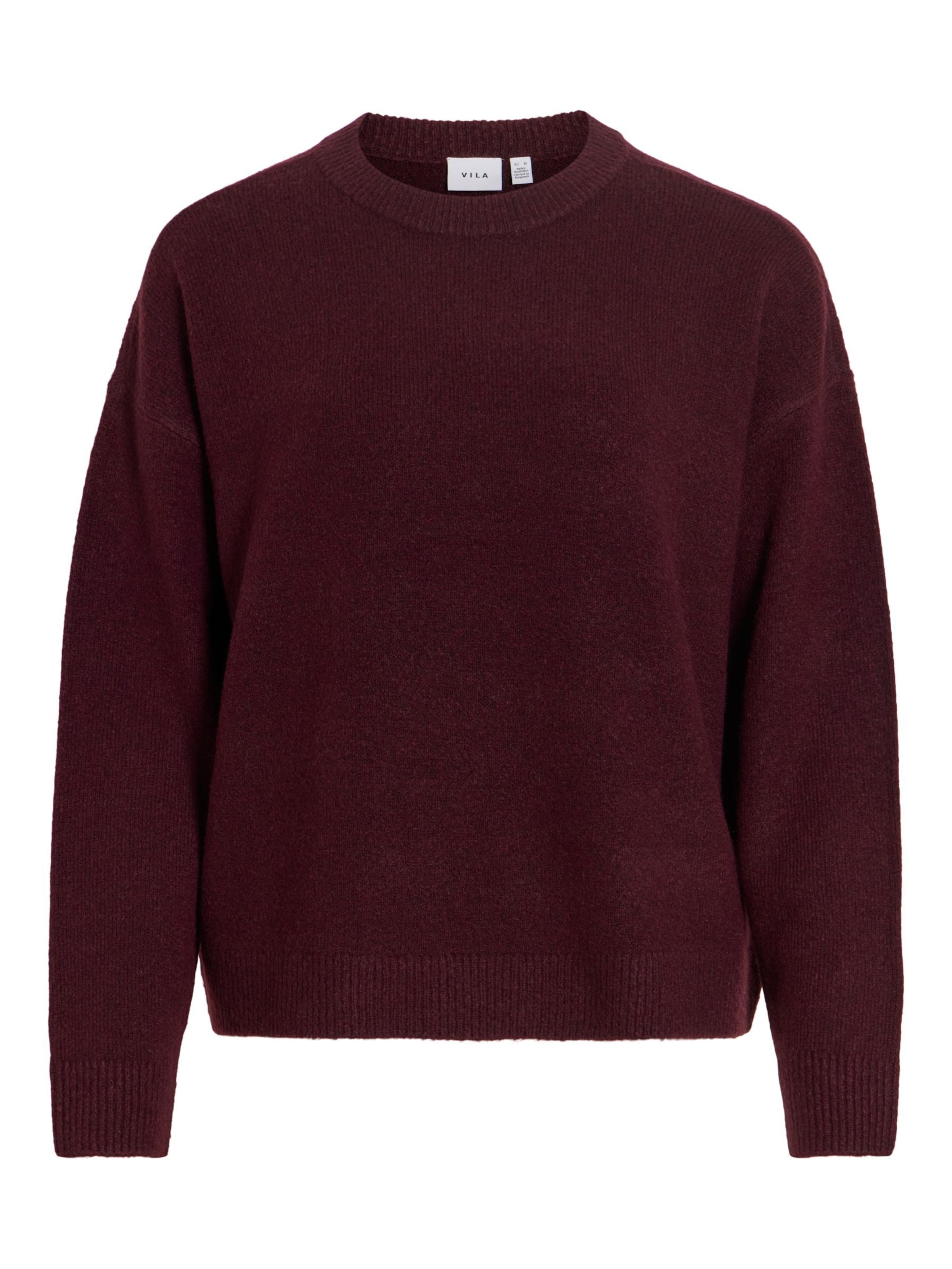 Pull-over VILA en rouge : devant
