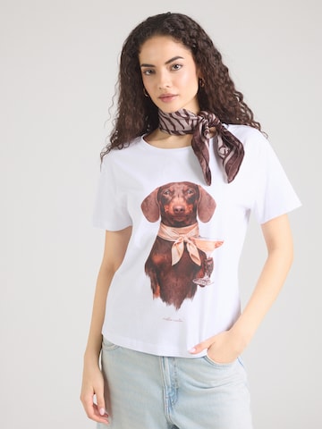 T-shirt EINSTEIN & NEWTON en blanc : devant