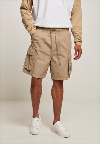 regular Pantaloni cargo di Urban Classics in beige: frontale