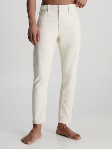 Calvin Klein Jeans Regular Jeans in Beige: front