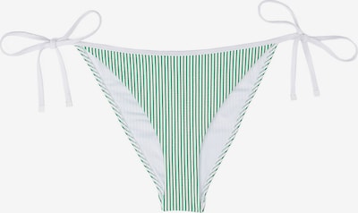 Bikinio kelnaitės iš Tommy Hilfiger Underwear, spalva – žalia / balta, Prekių apžvalga